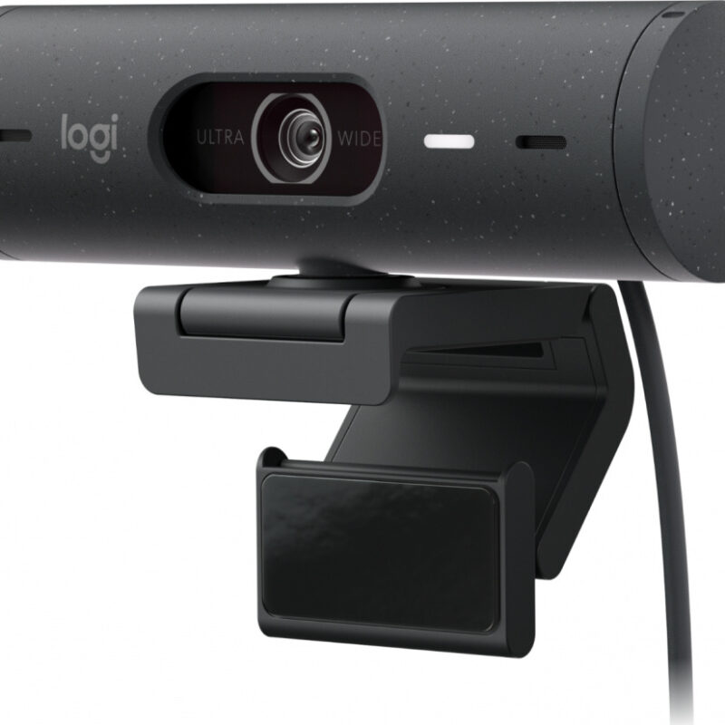 Logitech Webcam Brio 505, 4MP, 1920 x 1080 Pixeles, USB-C, Grafito - 960-001515