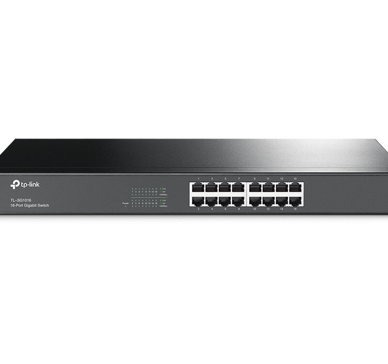 Switch TP-Link TL-SG1016 Gigabit no Administrado de 16 Puertos