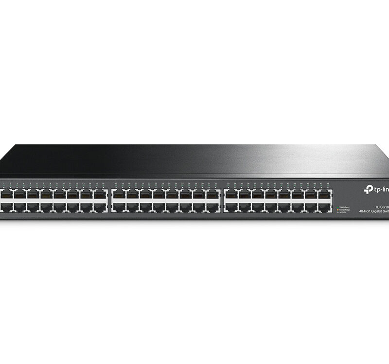 Switch de 48 puertos TL-SG1048, 10/100/1000Mbps, Sobremesa, Rackmount Kit