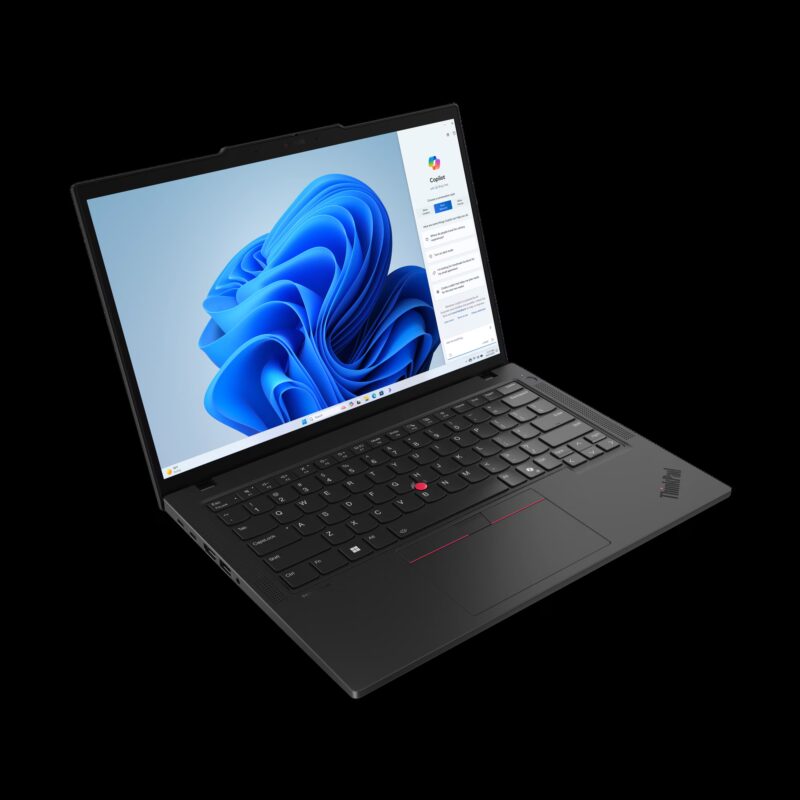 Laptop Lenovo ThinkPad T14 Gen 5, Intel® Core™ Ultra 7 155U, 16GB en RAM DDR5, 1TB SSD M.2, Pantalla de 14" WUXGA, Windows 11 Profesional y 3 años de garantía - 21ML00A2FJ