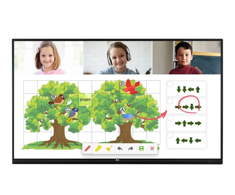 Pantalla Interactiva LG Táctil 65TR3PJ-B 65" UHD IPS LED 60Hz - 65TR3PJ-B/D
