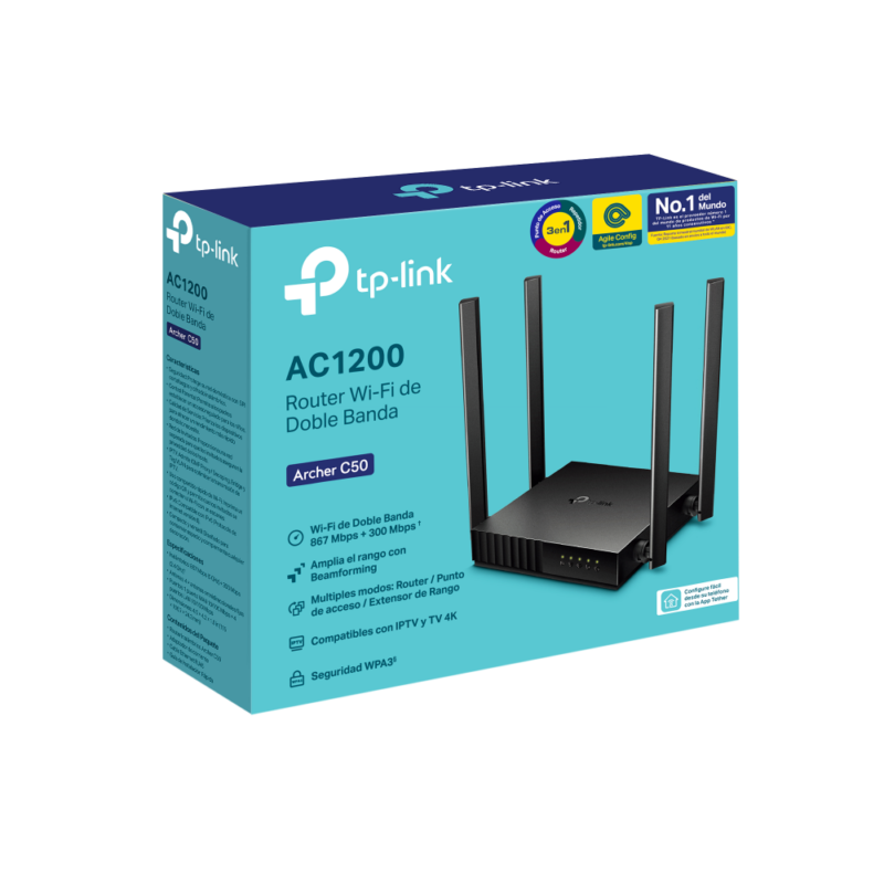 Router Inalámbrico AC1200 TP-LINK ARCHER C50