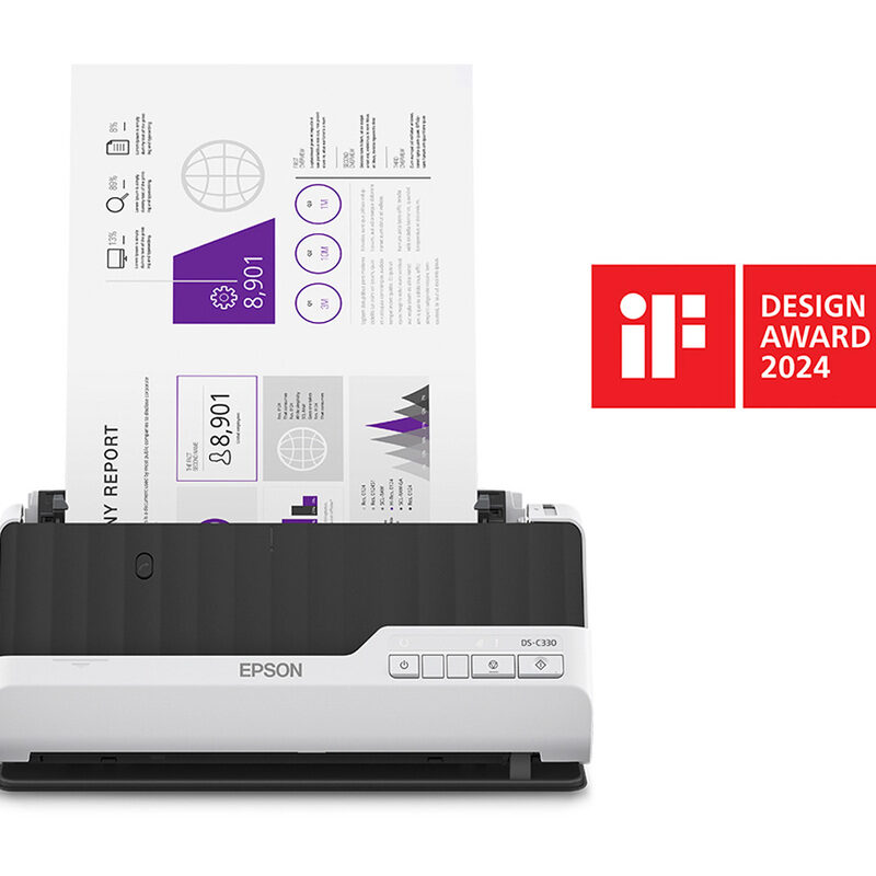 Epson DS-C330 Escáner Compacto de Documentos con Alimentador Automático - B11B272201