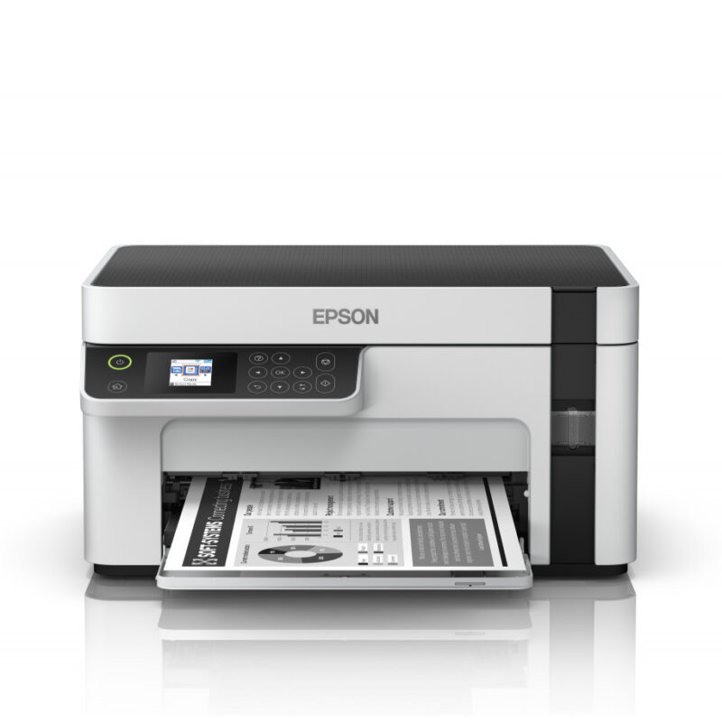 Impresora Multifuncional Blanco y Negro EcoTank M2120 - C11CJ18301