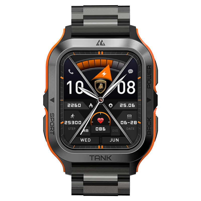 Lambo Smartwatch Aventador Q4 Metal - LB-SWQ4M