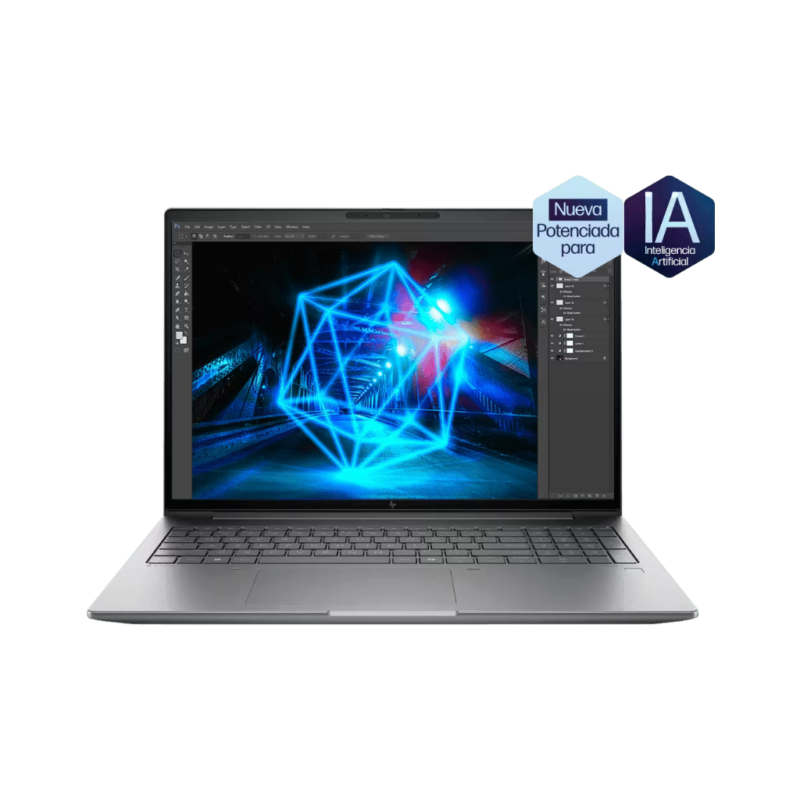 Laptop HP ZBook Power G11 Mobile Workstation PC, Intel Core Ultra 9 185H, 64GB RAM DDR5, 1TB SSD M.2, Pantalla de 16" WUXGA IPS, NVIDIA RTX A2000 GDDR6 8GB y Windows 11 Profesional - A59H1LA#ABM