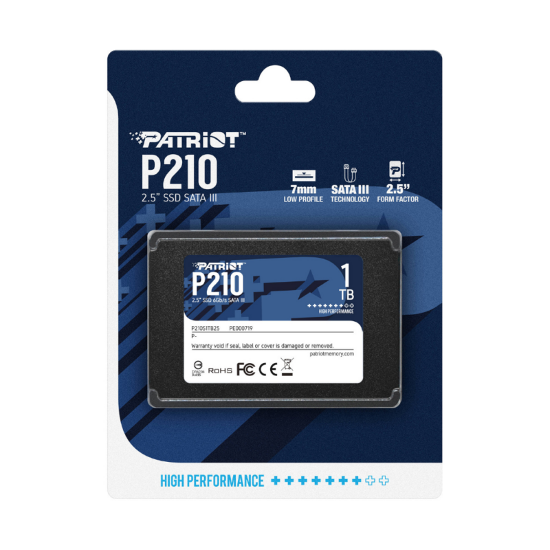 Patriot 1TB P210 Sata III 2.5" SSD - P210S1TB25
