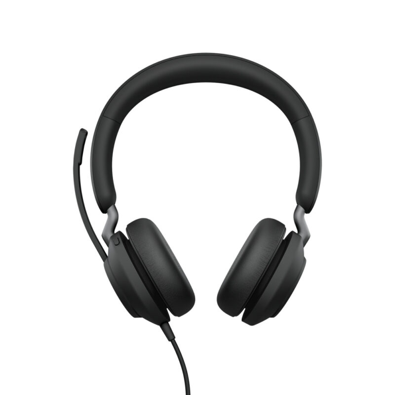 Jabra Audífonos con Micrófono Evolve2 40 SE MS Stereo, Alámbrico, USB-A, Negro - 24189-999999