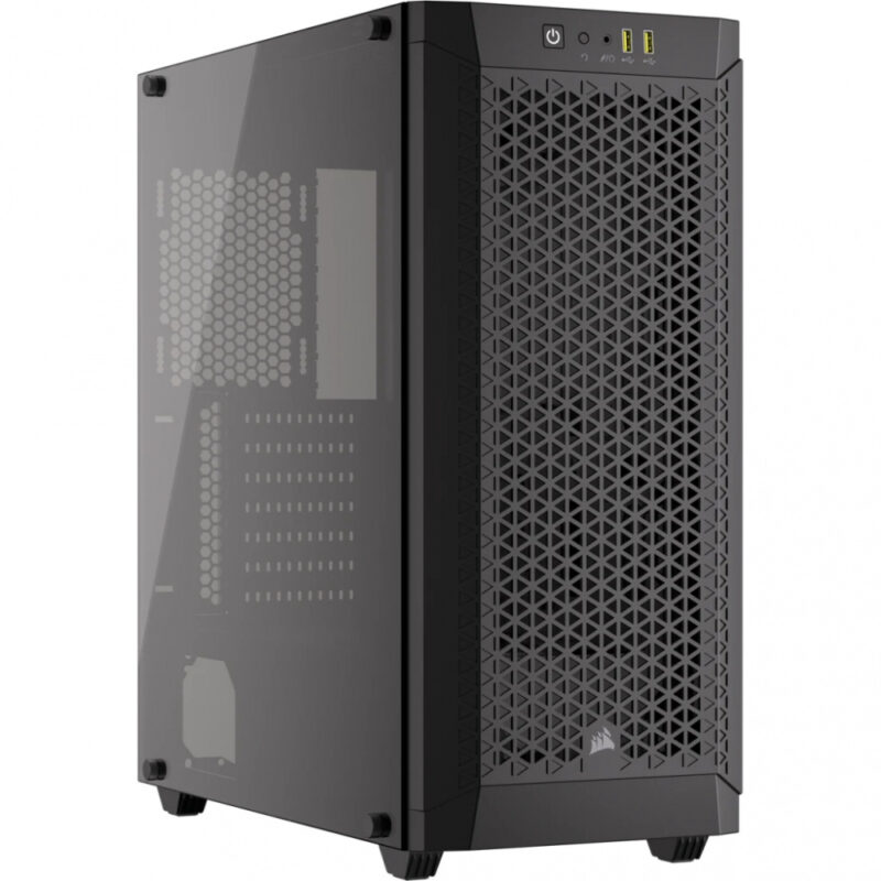 Case Corsair 480T AIRFLOW con Ventana, Midi-Tower, ATX, USB, sin Fuente, Negro - CC-9011271-WW