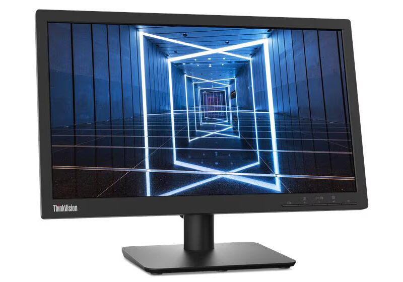 Monitor Lenovo ThinkVision E20-30, Pantall 19.5" 1600x900 TN, Conectores 1x HDMI 1.4, 1x VGA - 62F7KAR4LA