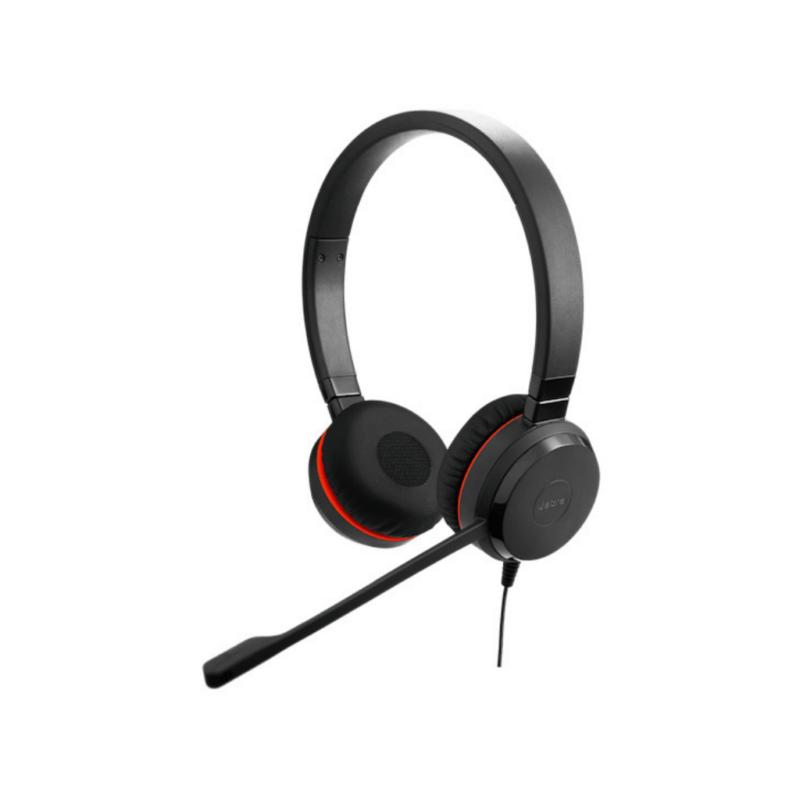 Jabra Audífonos con Micrófono Evolve 30 II MS Stereo, Alámbrico, USB, Negro - 5399-823-369