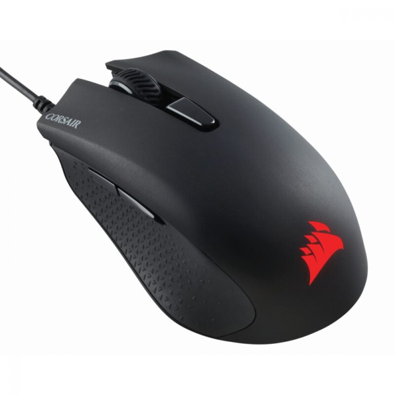 Mouse Gamer Corsair Óptico Harpoon RGB Pro, Alámbrico, USB, Negro - CH-9301111-N