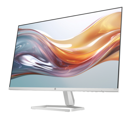 Hp 527sw - Monitor, 27", FHD 1920 x 1080p, IPS LED, 16:9, Tiempo de Refresco 100Hz, HDMI, VGA, Blanco - 94F46AA#ABA