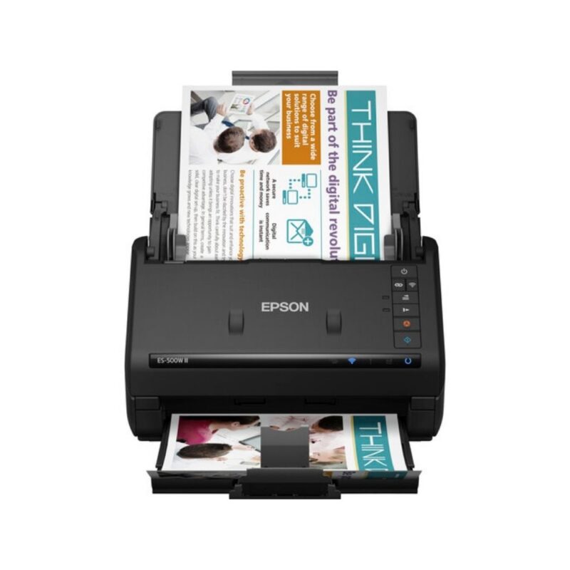 Escáner de documentos dúplex inalámbrico Epson ES-500W II - B11B263201