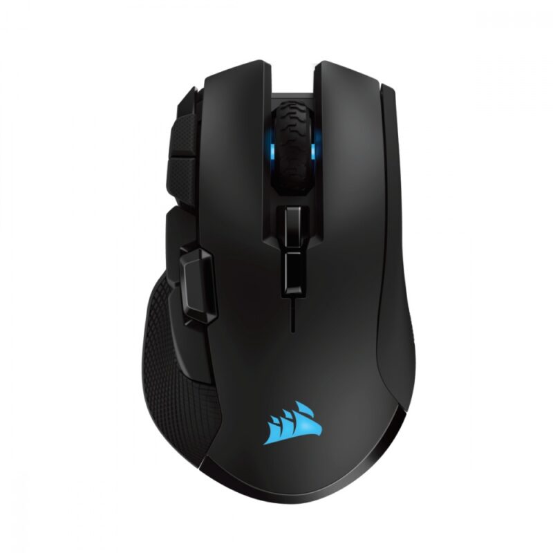 Mouse Gamer Corsair Óptico IRONCLAW RGB, RF Inalámbrico, 18.000DPI, Negro - CH-9317011-N