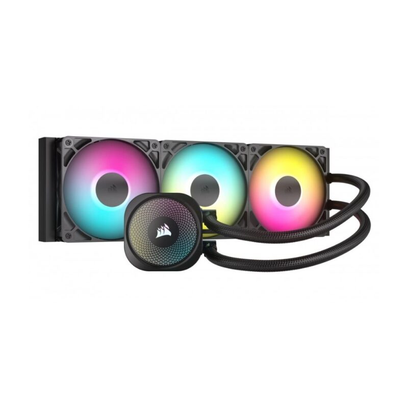 Corsair NAUTILUS 360 RS Enfriamiento Líquido para CPU, 3x 120mm, hasta 1700RPM, Negro - CW-9060093-W