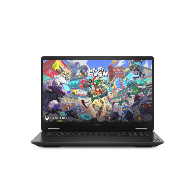 Laptop HP OMEN Gaming 17-db1000la, AMD Ryzen AI 7 350, 24GB RAM DDR5 (2 X 12GB), 1TB SSD M.2, Pantalla de 17" QHD hasta 240Hz, NVIDIA GeForce RTX 5070 con 8GB, Windows 11 Home - BP2H1LA#ABM