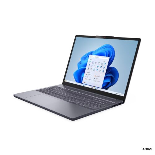 Laptop Lenovo IdeaPad Slim 3, Procesador AMD Ryzen 7 7735HS, 24GB RAM DDR5, 512GB SSD M.2, Pantalla de 15.3" WUXGA, Windows 11 Home - 83K700ECGJ
