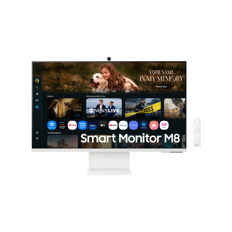 32" Smart Monitor M8 M80F 4K Samsung Vision AI - LS32FM801UNXZA