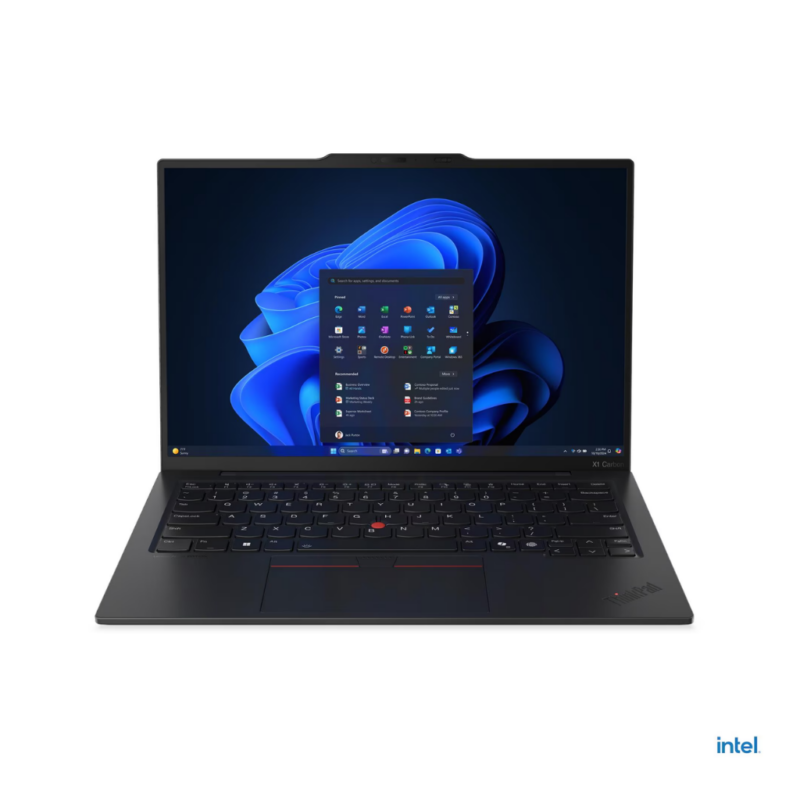 Laptop ThinkPad X1 Carbon Gen 13 Aura Edition, Core Ultra 7 258V, 32GB RAM LPDDR5X, 512GB SSD M.2, Pantalla 14" Táctil, Windows 11 Profesional - Español, Negro - 21NS00NEFJ