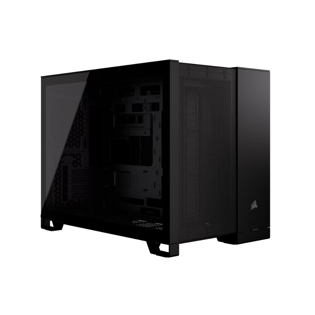 Gabinete Corsair, Midi-Tower, Micro-ATX/Mini-ITX, USB 3.0, sin Fuente, sin Ventiladores Instalados, Negro - CC-9011263-WW - Image 2