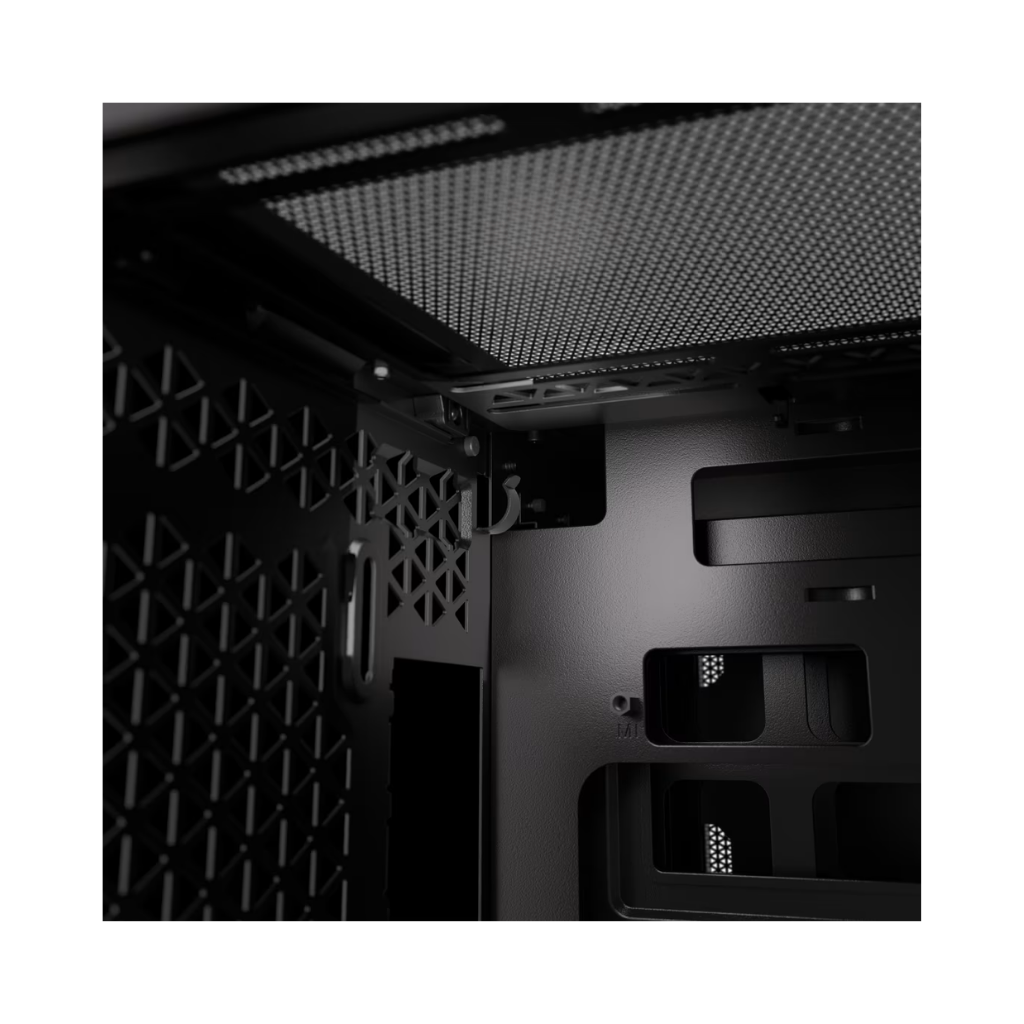 Gabinete Corsair, Midi-Tower, Micro-ATX/Mini-ITX, USB 3.0, sin Fuente, sin Ventiladores Instalados, Negro - CC-9011263-WW - Image 4