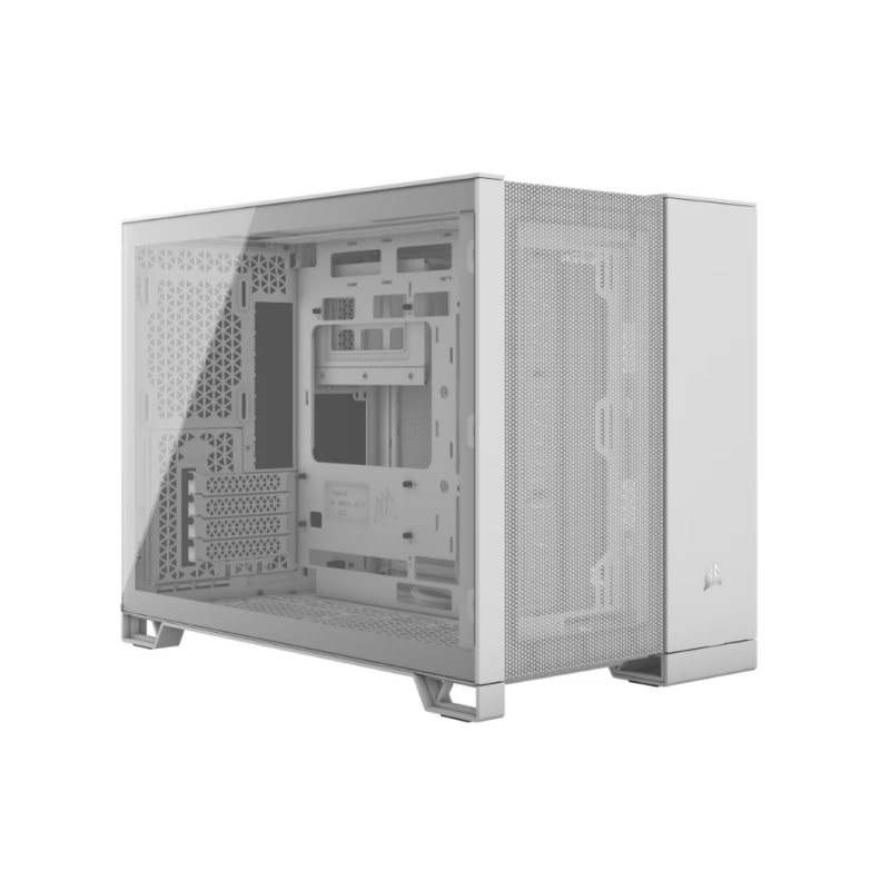 Gabinete para PC de dos cámaras semitorre 2500D AIRFLOW, blanco - CC-9011264-W