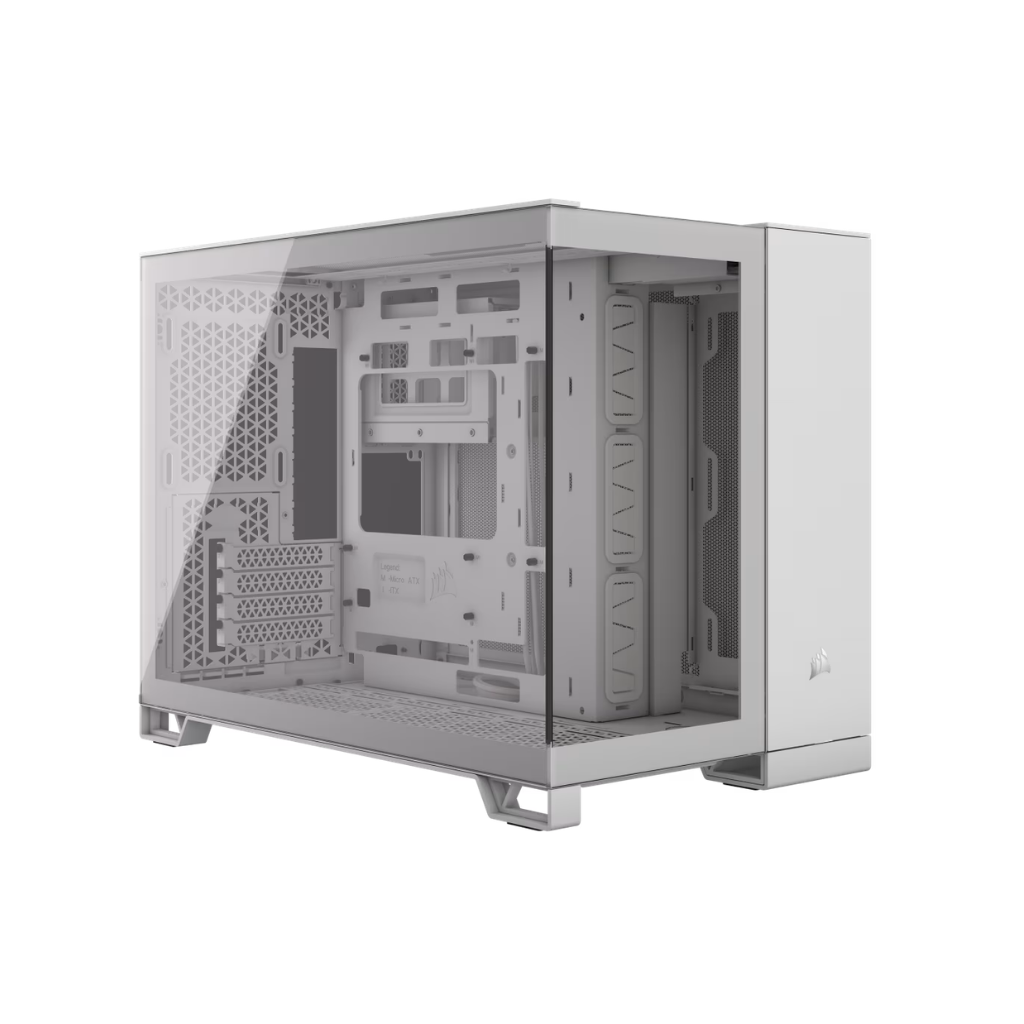 Case para PC de dos cámaras semitorre 2500X, blanco - CC-9011266-WW - Image 2