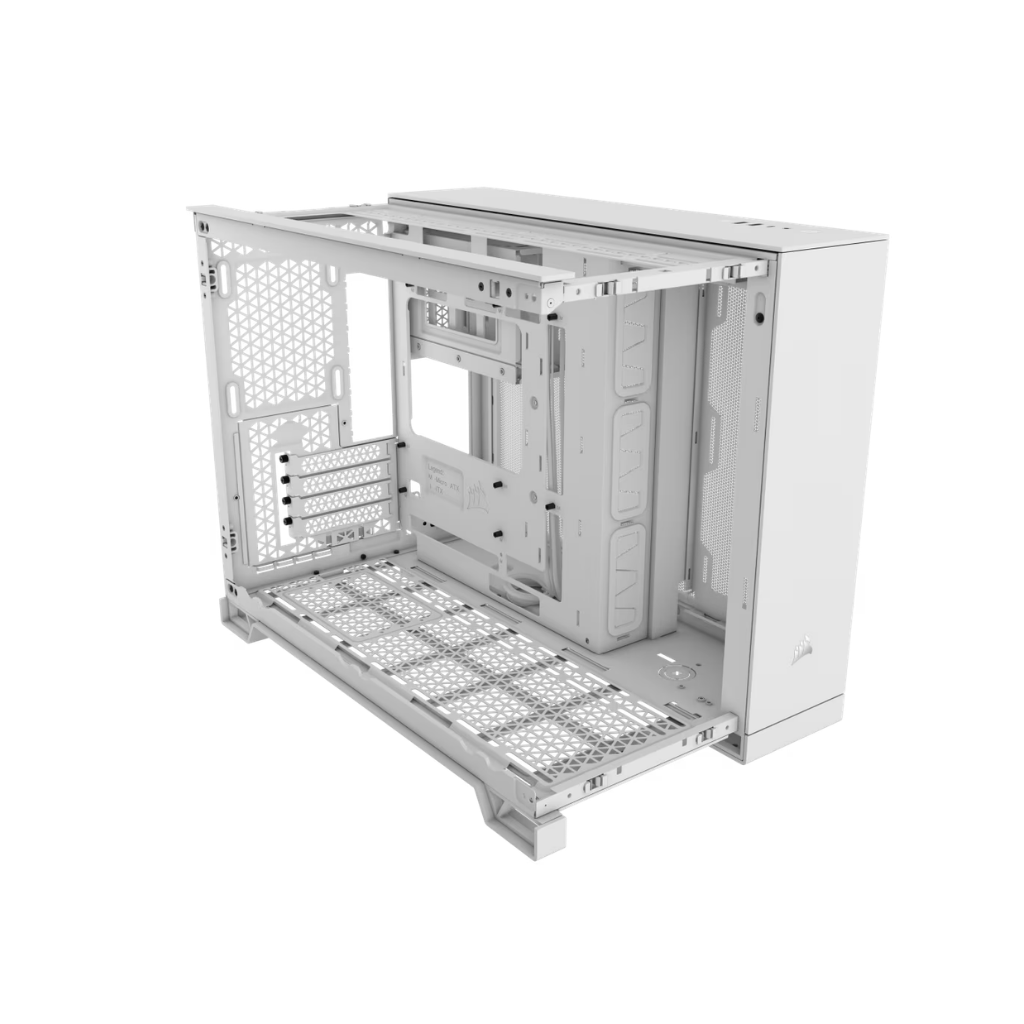 Case para PC de dos cámaras semitorre 2500X, blanco - CC-9011266-WW - Image 3