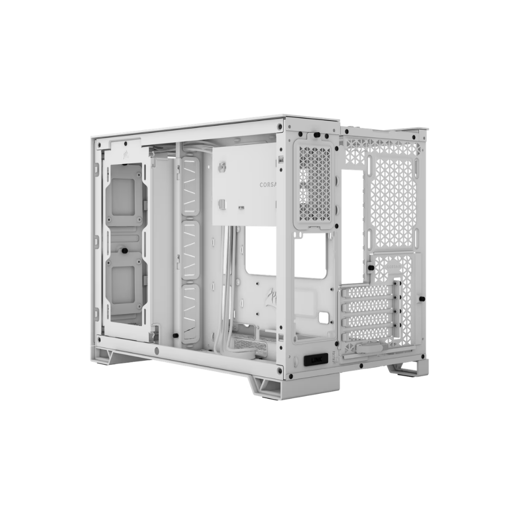Case para PC de dos cámaras semitorre 2500X, blanco - CC-9011266-WW - Image 5