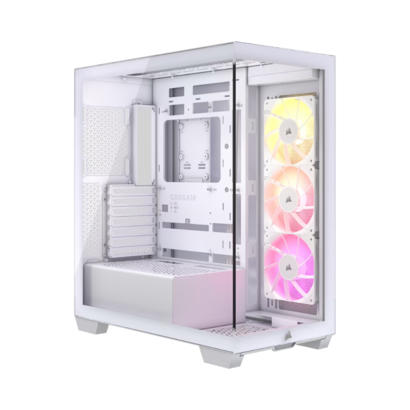 CORSAIR CASE 3500X RGB WHITE - CC-9011279-W