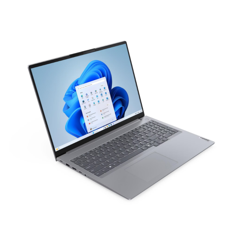 Laptop Lenovo ThinkBook 16 G7, AMD Ryzen 5 7535HS, 16GB RAM DDR5, 512GB SSD M.2, Pantalla de 16" WUXGA, Windows 11 Profesional - 21MW0069GJ