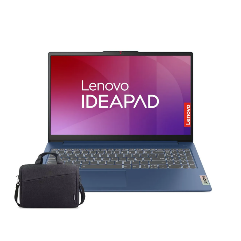 Laptop Lenovo IdeaPad Slim 3, AMD Ryzen 5 5625U, 16GB RAM DDR4, 512GB SSD M.2, Pantalla de 15.6" FHD, Windows 11 Home - 82XM016KGJ