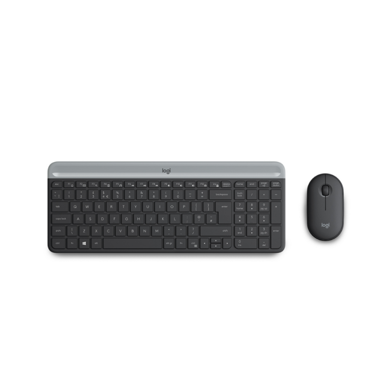 Combo de Teclado y Mouse Inalámbricos Slim LOGITECH Multimedia MK470 - 920-009266