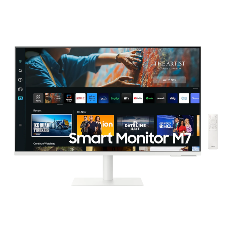 Monitor Samsung M70c LED 32", 3840x2160 4K Ultra HD, 60Hz, HDMI, Bocinas Integradas, Blanco - LS32CM701UNXZA