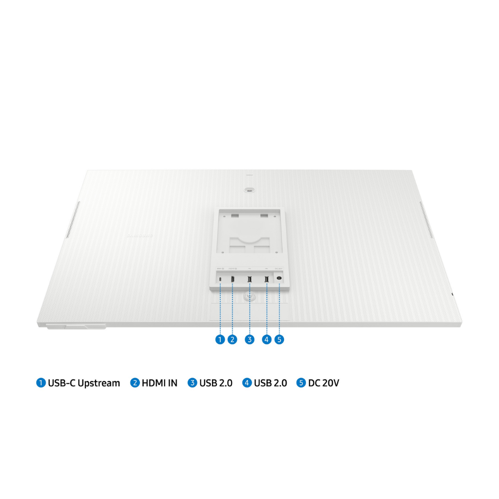 Monitor Samsung M70c LED 32", 3840x2160 4K Ultra HD, 60Hz, HDMI, Bocinas Integradas, Blanco - LS32CM701UNXZA - Image 3
