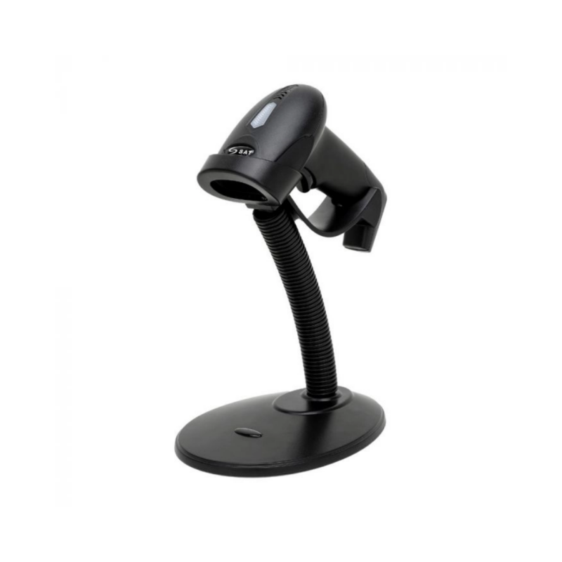 Lector de Código de Barras SAT LD101R+1 /1D/conexión USB/Laser Lineal