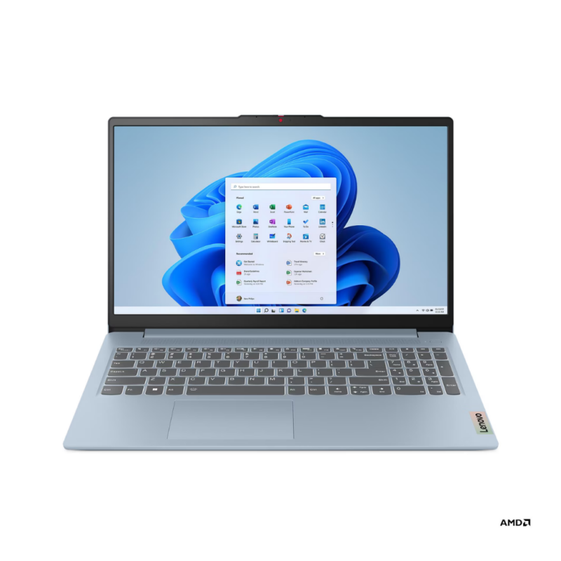 Laptop Lenovo IdeaPad Slim 3, AMD Ryzen 7 5825U, 16GB RAM DDR4, 1TB SSD M.2, Pantalla de 15.6", Windows 11 Home - 82XM016JGJ