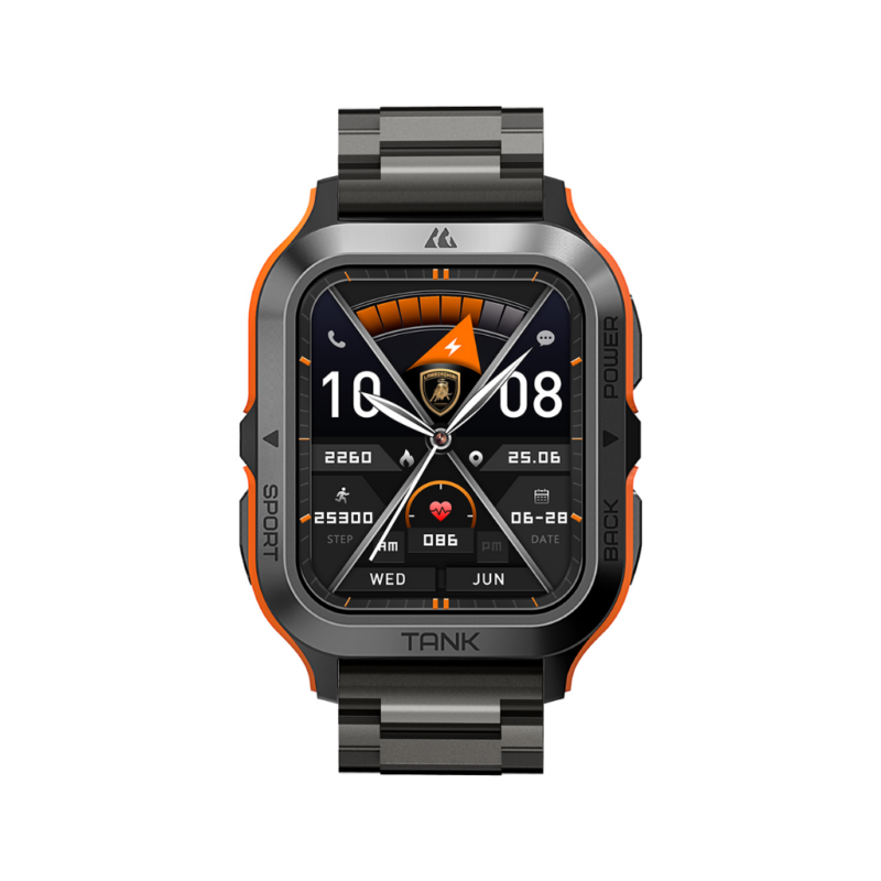 Lambo Smartwatch Aventador Q4 Metal - LB-SWQ4M