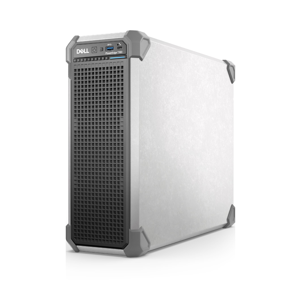 Servidor DELL PowerEdge T160 Torre, Intel Xeon 6315P, 16GB RAM DDR5, 2 TB HDD, iDRAC9 Basic 16G, No incluye sistema operativo – T160271_6315P116